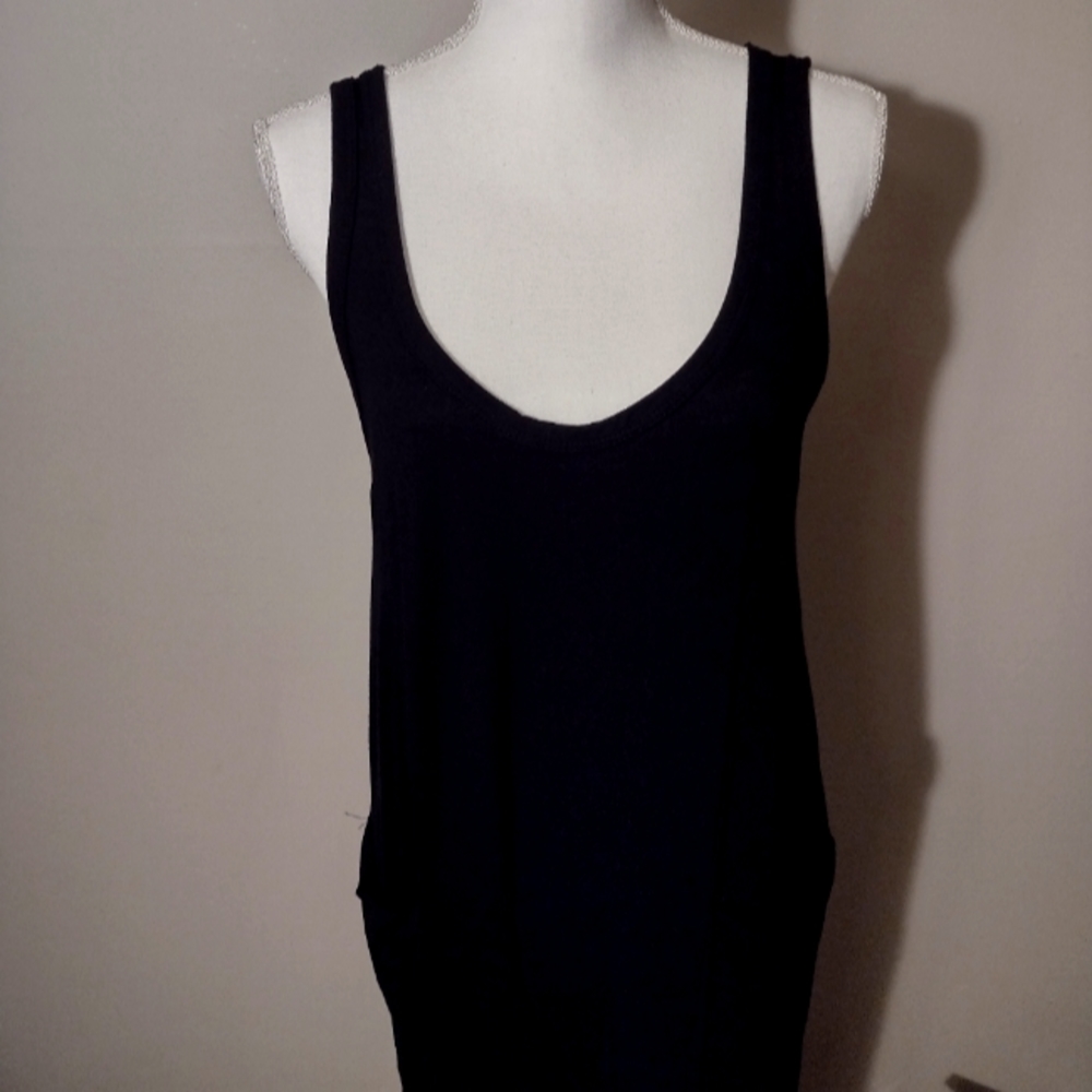 21 Saints Small Black Jogger Jumpsuit Tank